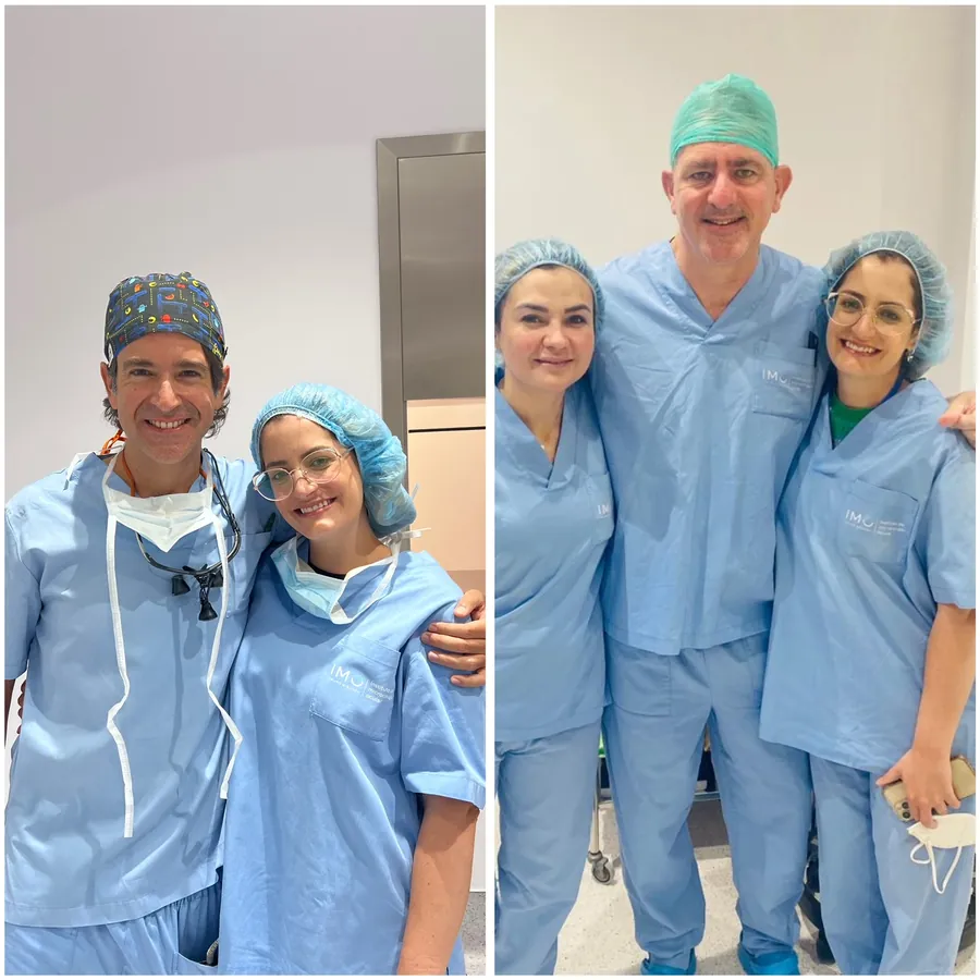Dra. Tatiana com cirurgiões oculoplásticos